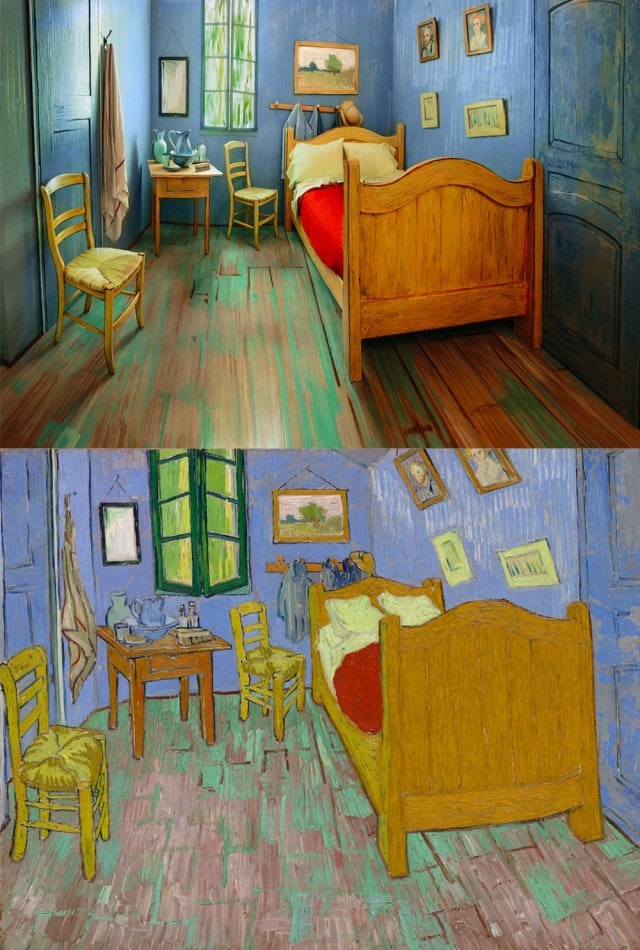 chambre de Van Gogh location Airbnb