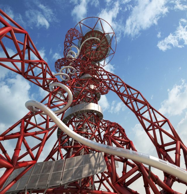 ArcelorMittal Orbit Londres Tunnel Slide