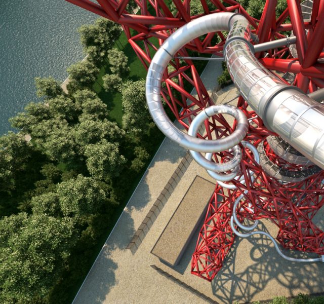 ArcelorMittal Orbit Londres Tunnel Slide