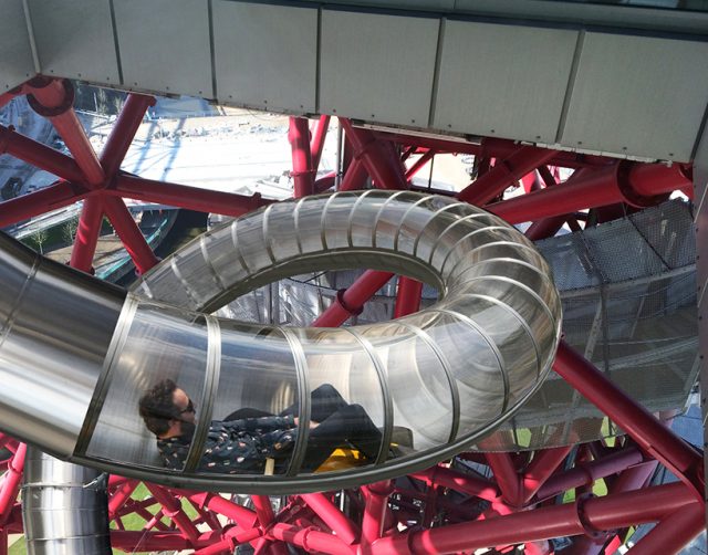 ArcelorMittal Orbit Londres Tunnel Slide