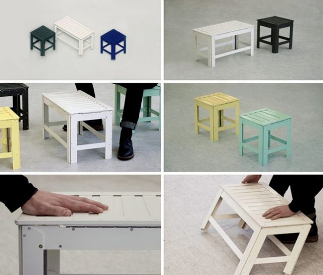 Flat-Pack meuble De-Dimension Jongha Choi