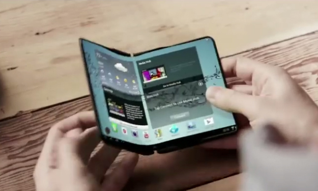 Samsung muscles artificiels smartphones pliables