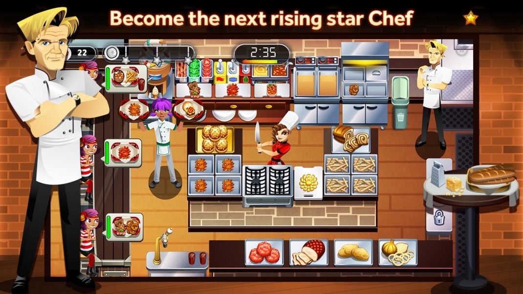 Gordon Ramsay Dash - Le jeu mobile du célèbre chef anglais