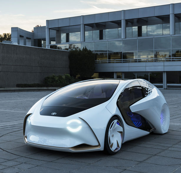 Concept-i voiture futuriste Toyota CES 2017