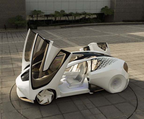 Concept-i voiture futuriste Toyota CES 2017