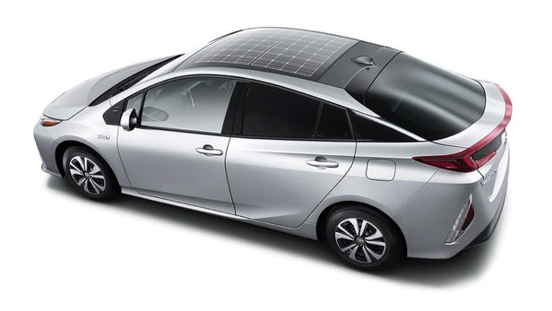 toit de voitures solaires Toyota prius