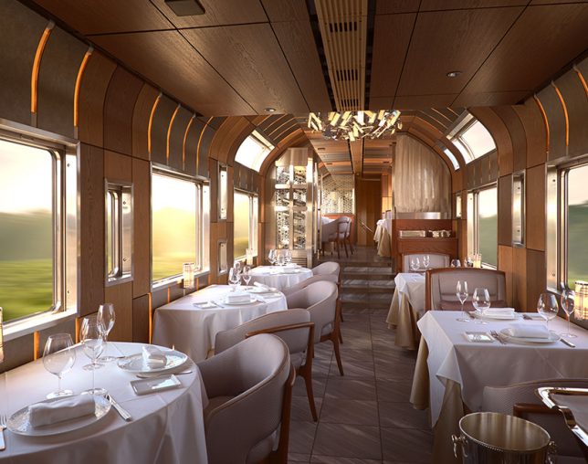 Shiki-Shima train luxueux Ken Kiyoyuki Okuyama