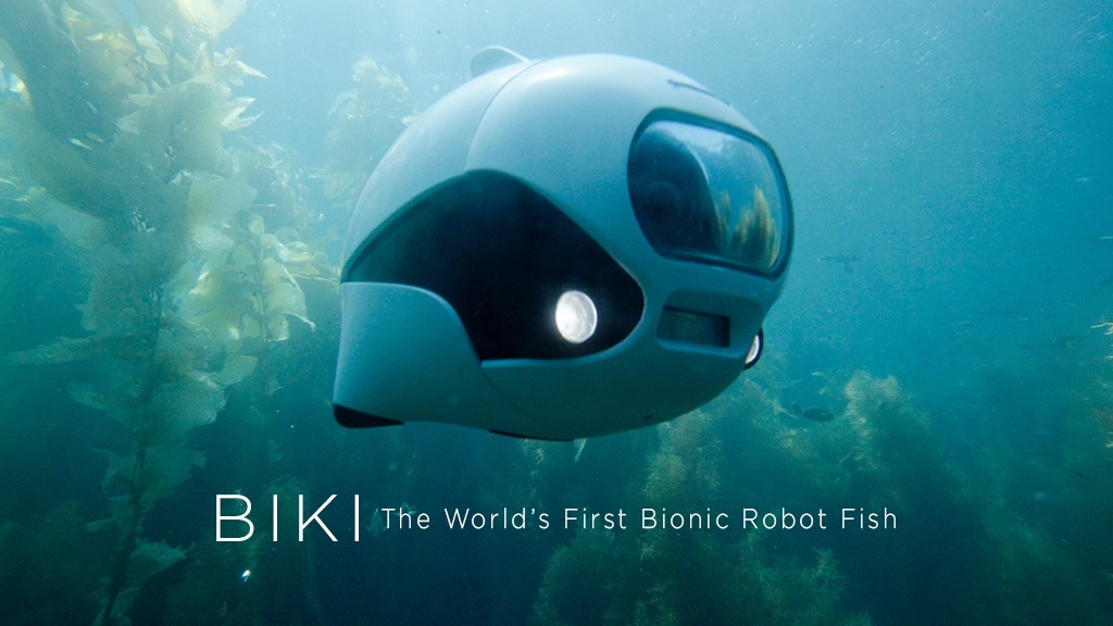 BIKI – Le premier drone sous-marin poisson bionique et sans fil