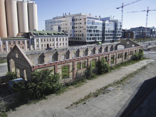 Malmö Saluhall immeuble abandonné
