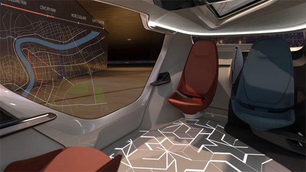 NEVS InMotion – Une voiture autonome très futuriste 