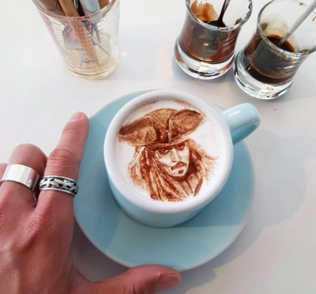 Lee Kang-Bin le barista crée de véritables œuvres d’art dans votre café 