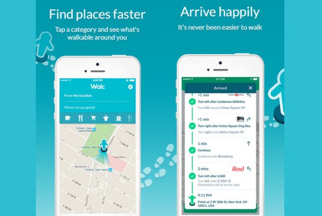 Meilleures applications pour visiter les villes : Walc