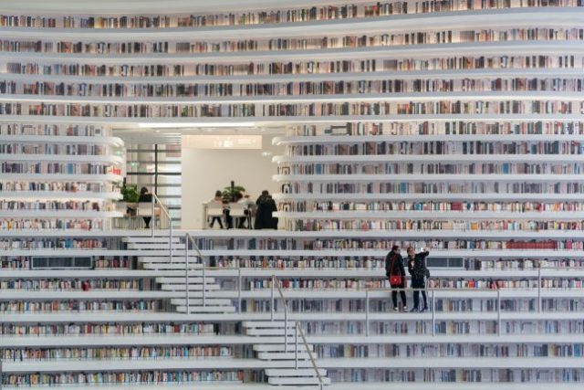 bibliothèque Tianjin Binhai