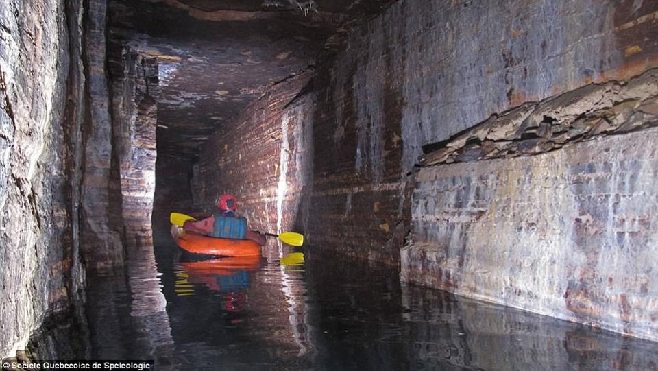 nouveaux réseaux de grottes glaciaires Montréal