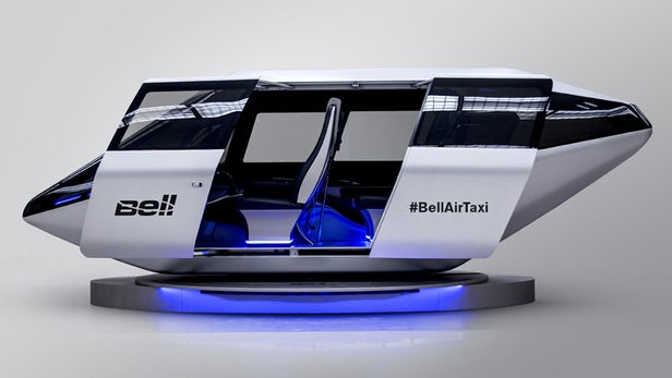 Bell Helicopter - Le taxi volant atterrit au CES