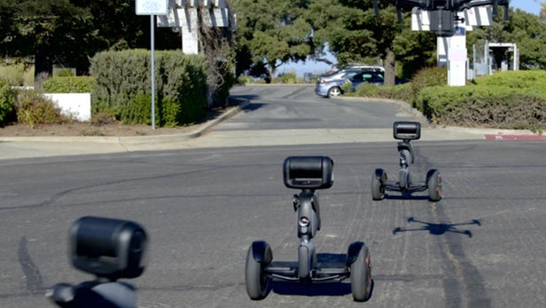 Nimbo - Un robot de sécurité basé sur un Segway