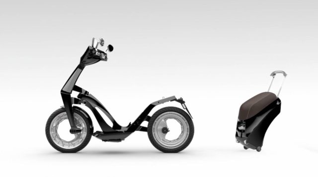 Ujet – Un scooter électrique sans pneus à nanotubes de carbone