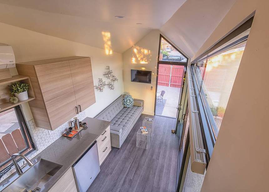 The Nest – Une petite maison moderne et mobile à louer