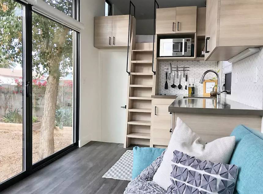 The Nest – Une petite maison moderne et mobile à louer