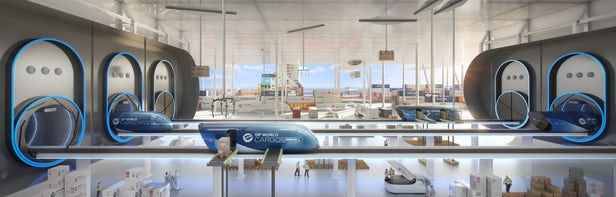 Cargospeed - La technologie Hyperloop pourrait développer la livraison de fret