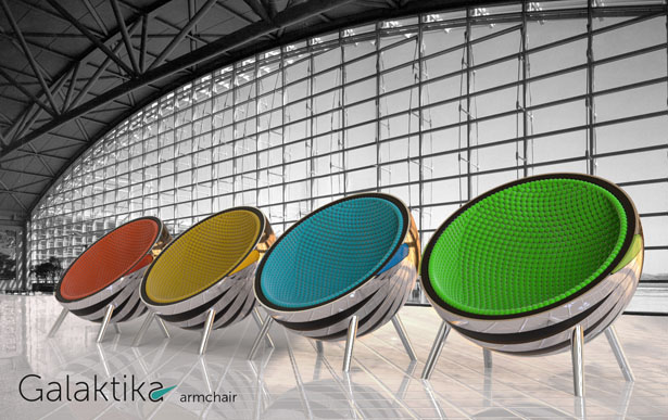 Galaktika Armchair – Un fauteuil multifonctionnel design pour les salons VIP de l'aéroport 4