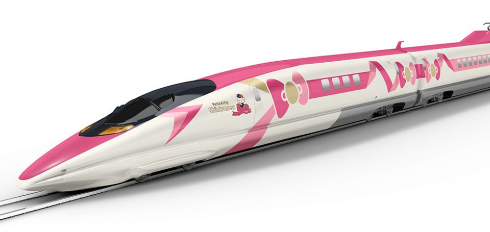 train Hello Kitty arrive au Japon cet été