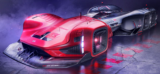 Honda Cyberrace – Un concept futuriste de voiture de courses