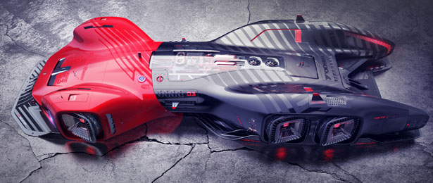 Honda Cyberrace – Un concept futuriste de voiture de courses