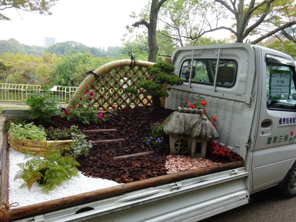 Kei Truck Garden Contest un étrange concours de botanique japonais