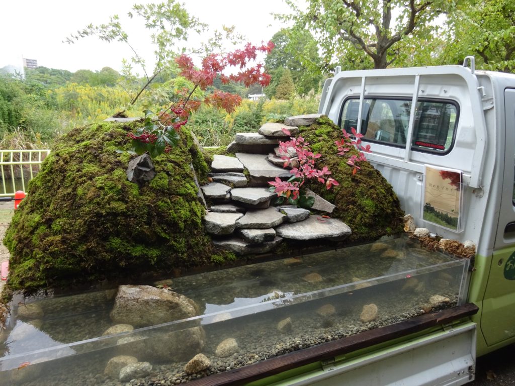 Kei Truck Garden Contest un étrange concours de botanique japonais