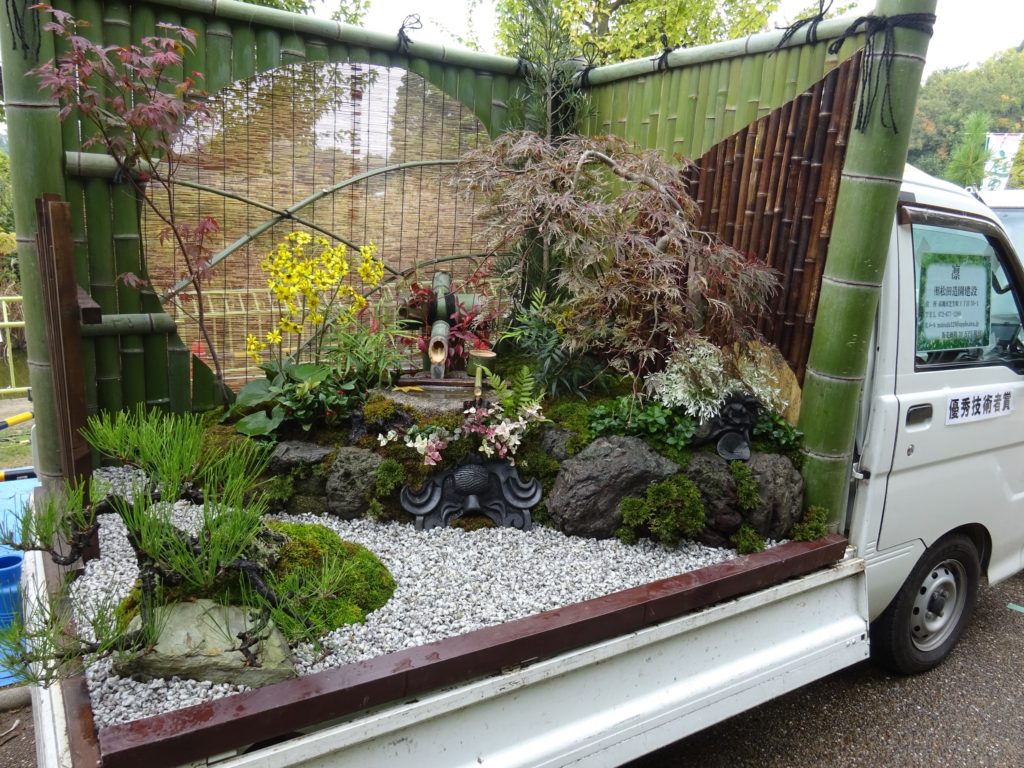 Kei Truck Garden Contest un étrange concours de botanique japonais