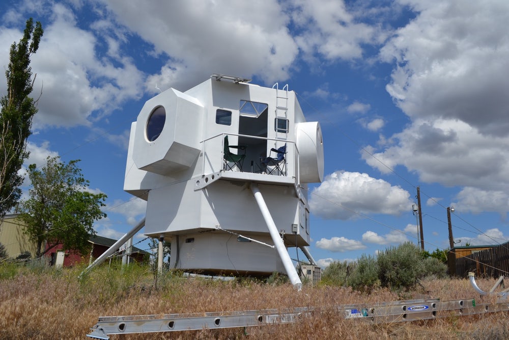 Lunar Lander – Une micro maison imaginée par Kurt Hughes