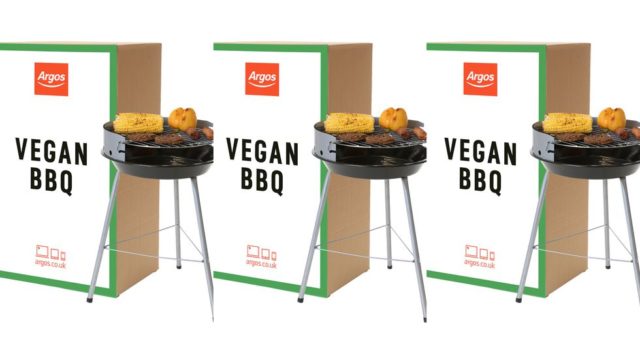 Le premier barbecue végétalien au monde dévoilé par Argos