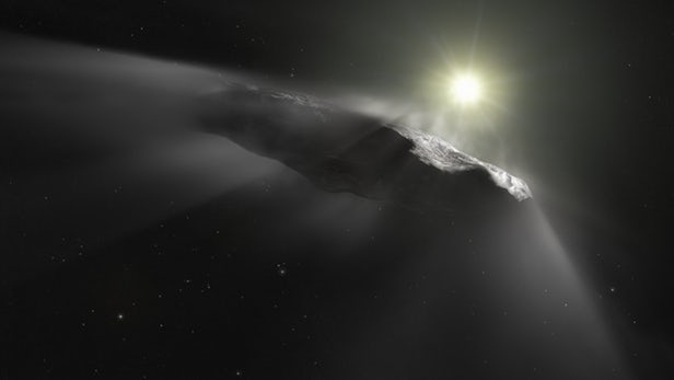 Oumuamua Sa trajectoire suggère que ça n’est peut-être pas un astéroïde