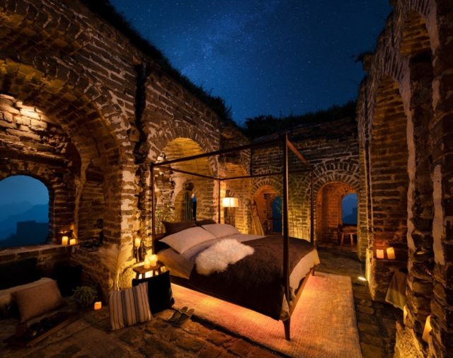 Dormir sur la grande muraille de Chine est possible grâce à Airbnb