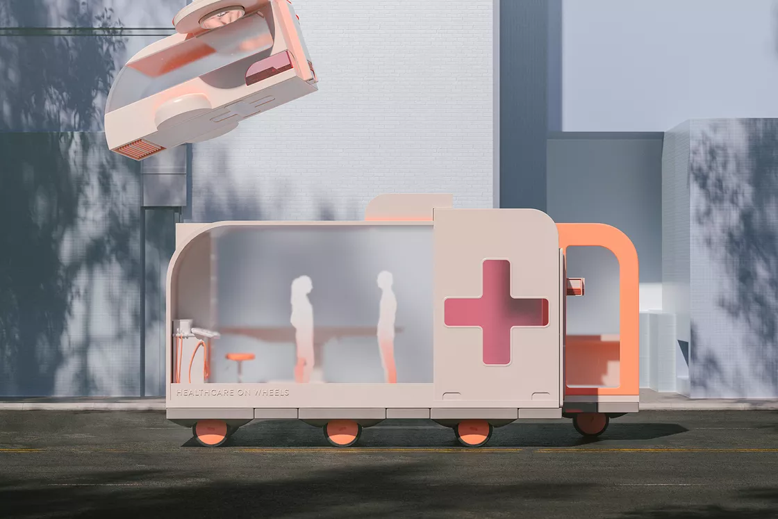 Spaces on Wheels - Space10 d'Ikea ​​imagine l'avenir des voitures autonomes