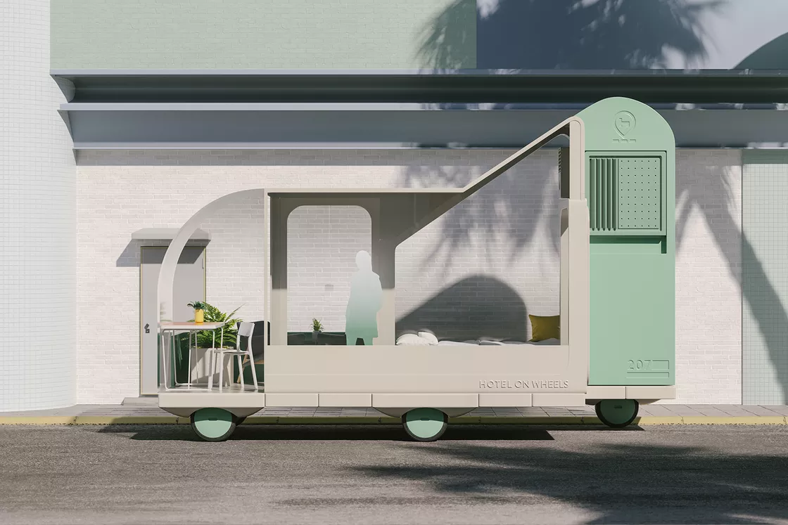 Spaces on Wheels - Space10 d'Ikea ​​imagine l'avenir des voitures autonomes