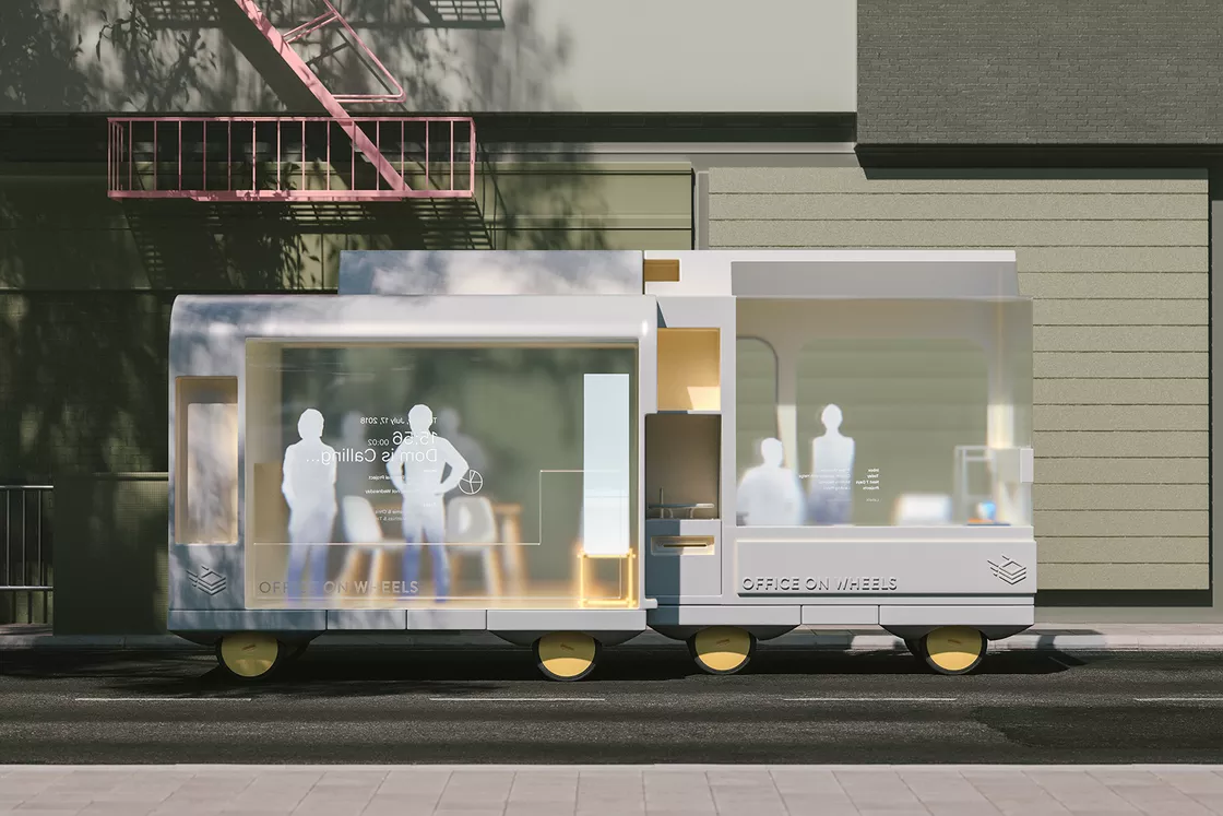 Spaces on Wheels - Space10 d'Ikea ​​imagine l'avenir des voitures autonomes