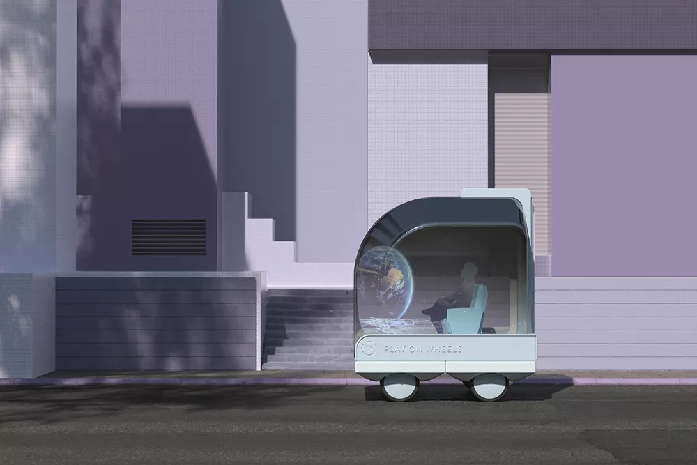 Spaces on Wheels - Space10 d'Ikea ​​imagine l'avenir des voitures autonomes