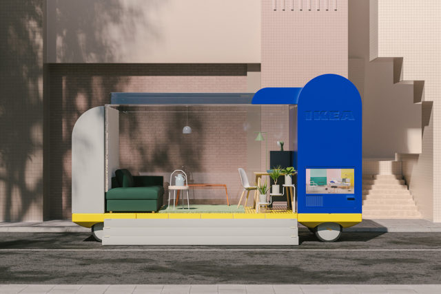 Spaces on Wheels - Space10 d'Ikea ​​imagine l'avenir des voitures autonomes