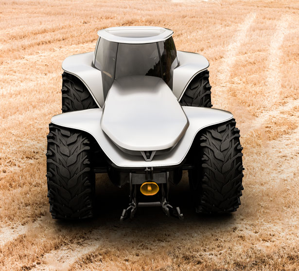 H202 Tractor – Un tracteur futuriste tout électrique avec système de conduite autonome 1