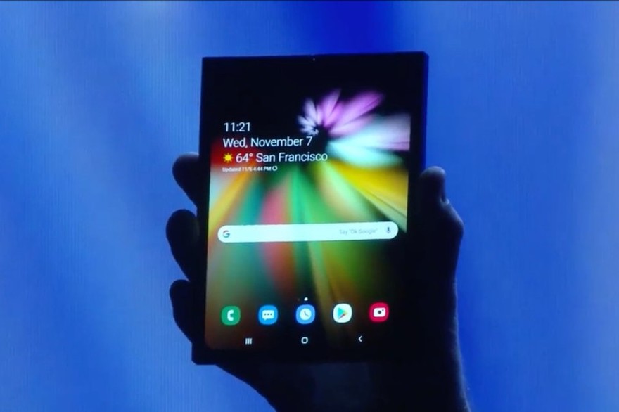 Infinity Flex - Le téléphone pliable de Samsung enfin dévoilé