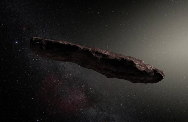 Oumuamua – Cet objet mystérieux pourrait être un vaisseau spatial extraterrestre