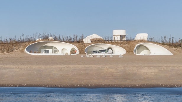 UCCA Dune – Un musée installé dans une grotte sous des dunes de sable