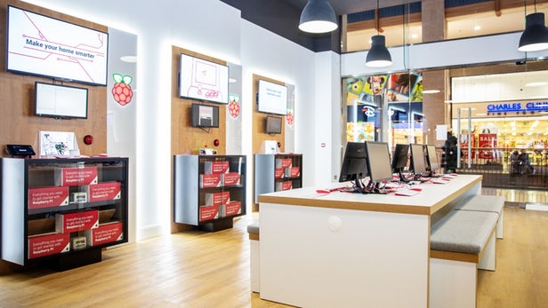 Raspberry Pi ouvre son premier magasin fait de briques et de mortier