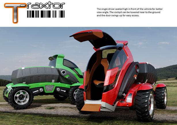 T-Rextor – Un concept de véhicule polyvalent pour l'agriculture par Saharudin Busri 1