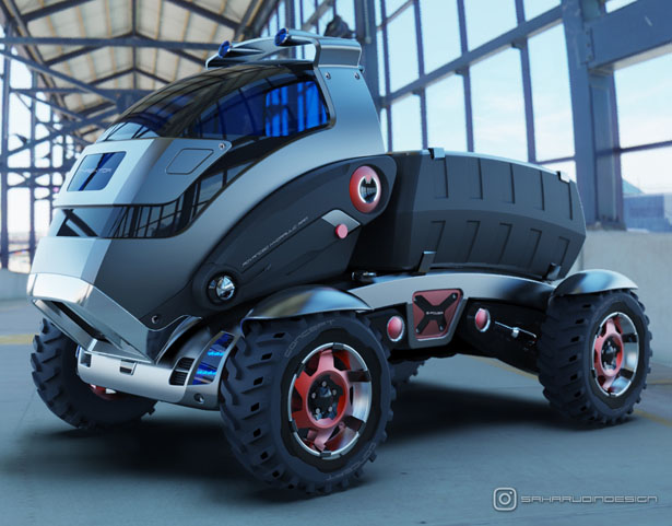 T-Rextor – Un concept de véhicule polyvalent pour l'agriculture par Saharudin Busri