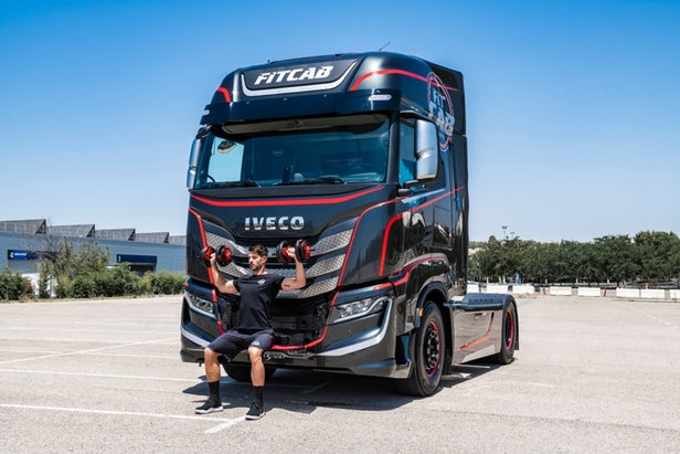 Fit Cab – Iveco dévoile une cabine de camion axée sur la condition physique 1
