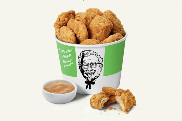 KFC test le poulet à base de plantes de Beyond Meat