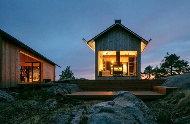 Des maisons avec ossature en bois